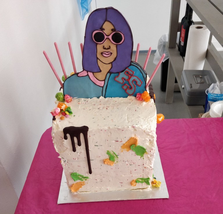 cardi b sun sun cake